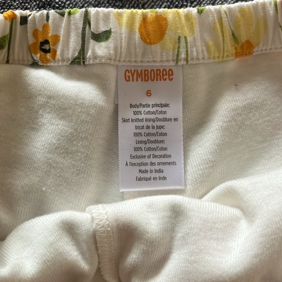 Gymboree t shirt and skort size 6 and hairband brand new - Picture 5 of 11
